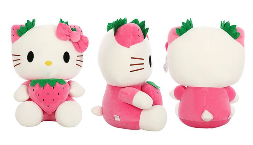 "Strawberry Kitty" Plushie