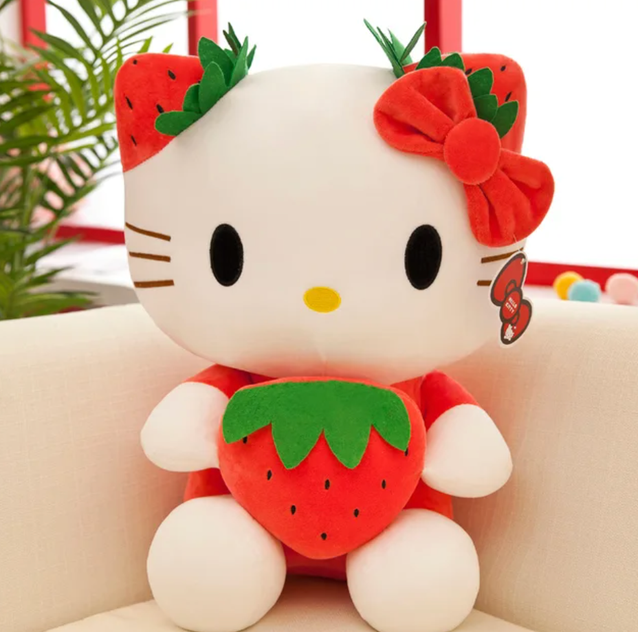 "Strawberry Kitty" Plushie